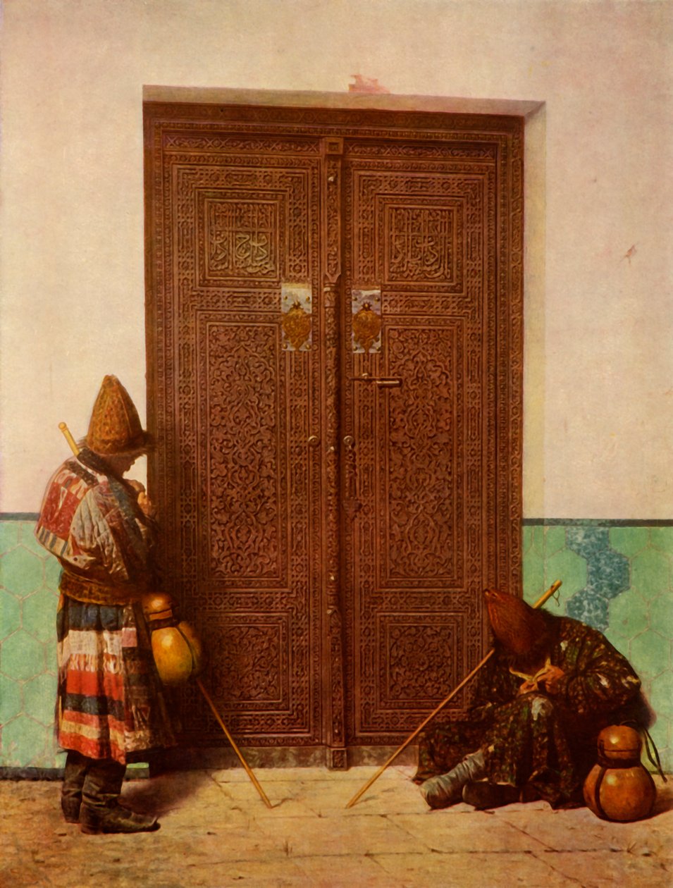 Timur Gur-Emir -mausoleumin ovi, 1873, 1965. tekijältä Vasily Vereshchagin