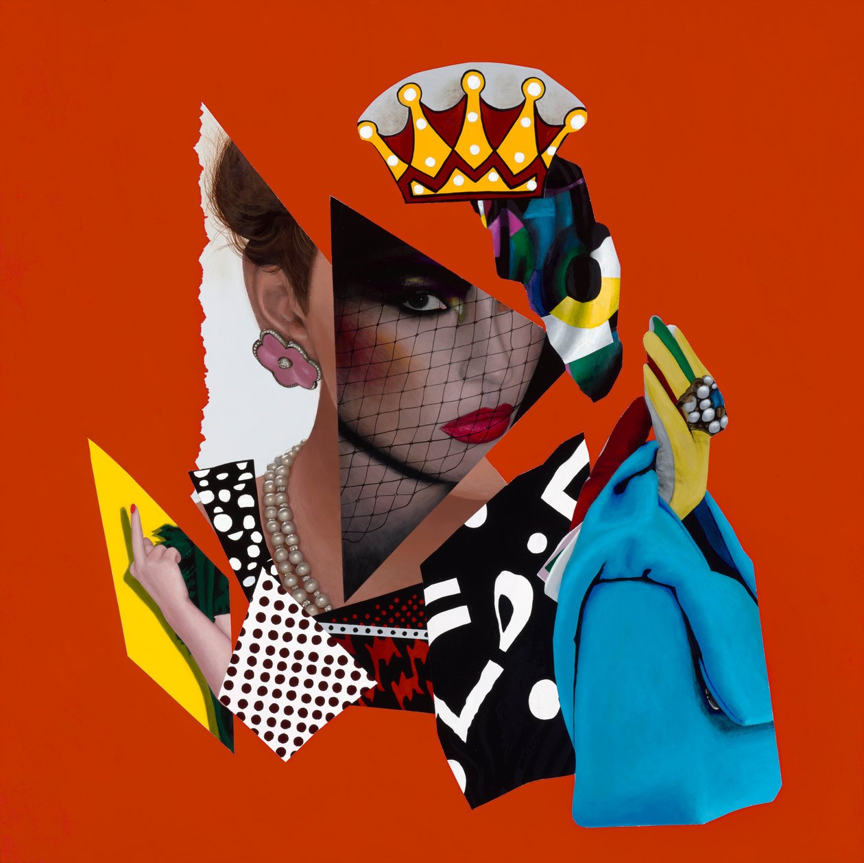 A bit of a Drama Queen, 2019 (Akryyli puulle) tekijältä Vaskeen Vaskeen