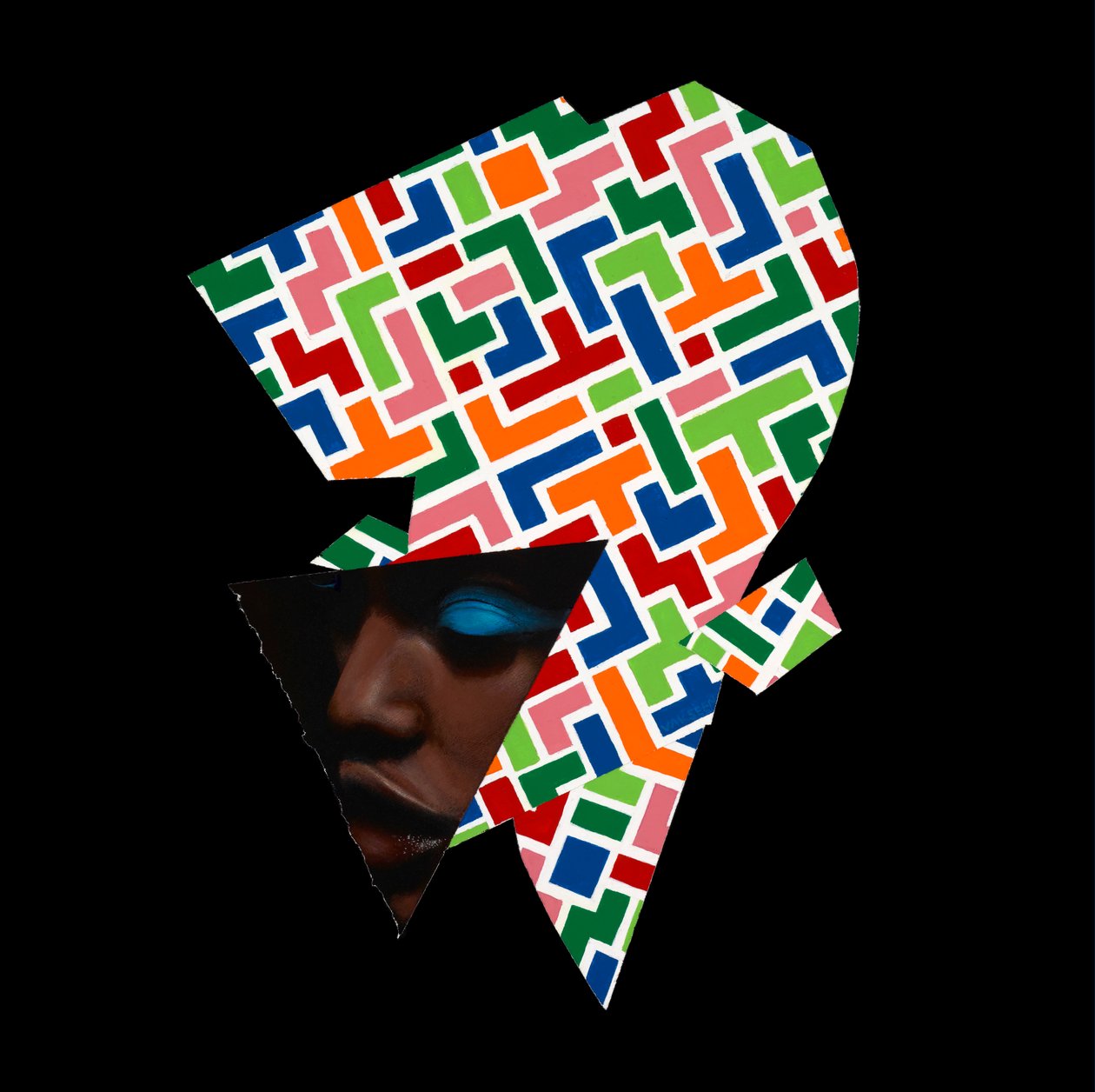 Complexities of Color, 2018 (akryyli puupaneelille) tekijältä Vaskeen Vaskeen