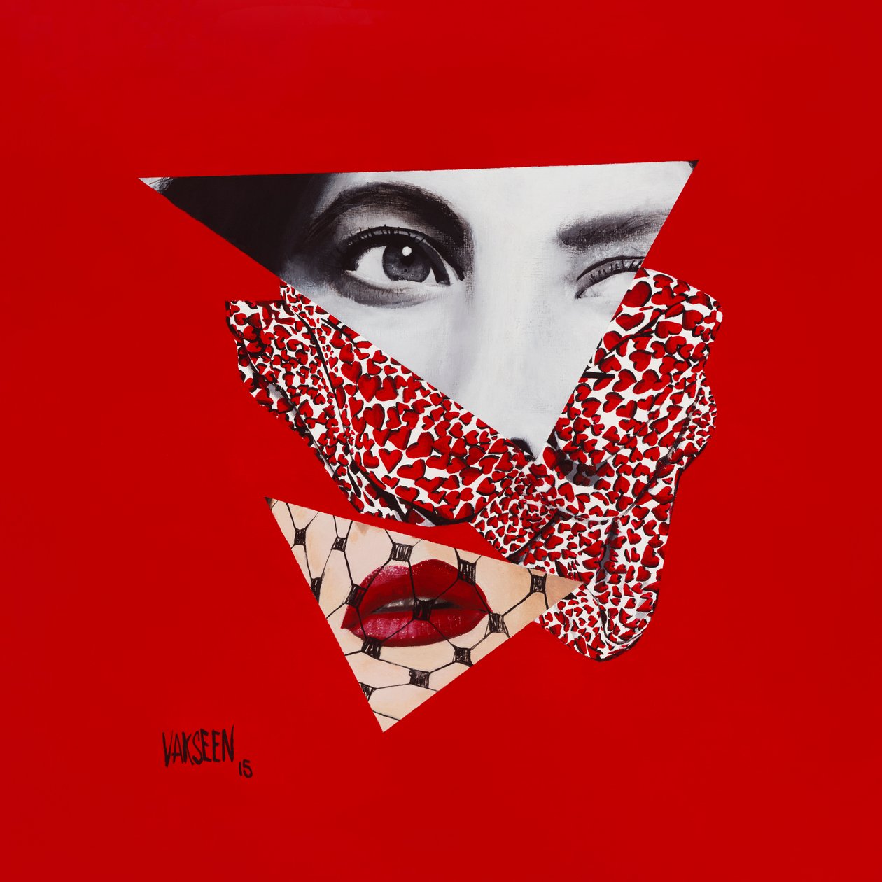 Imitation of Love, 2015 (Akryyli puupaneelille) tekijältä Vaskeen Vaskeen