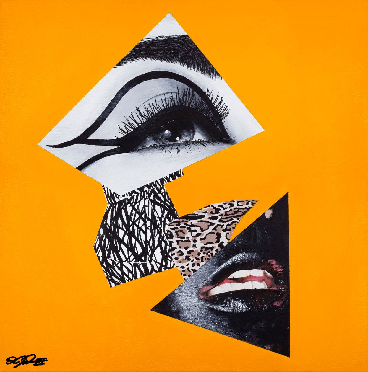 Jez (aka She Got The Jazz), 2014 (Akryyli kankaalle) tekijältä Vaskeen Vaskeen