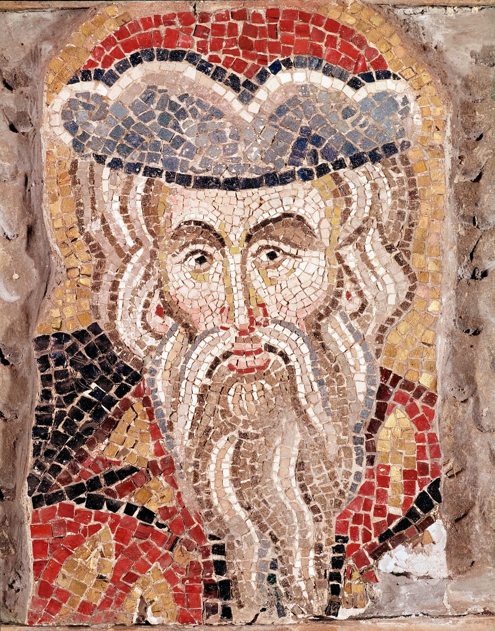Profeetan pää (mosaiikki tekijältä Veneto Byzantine School