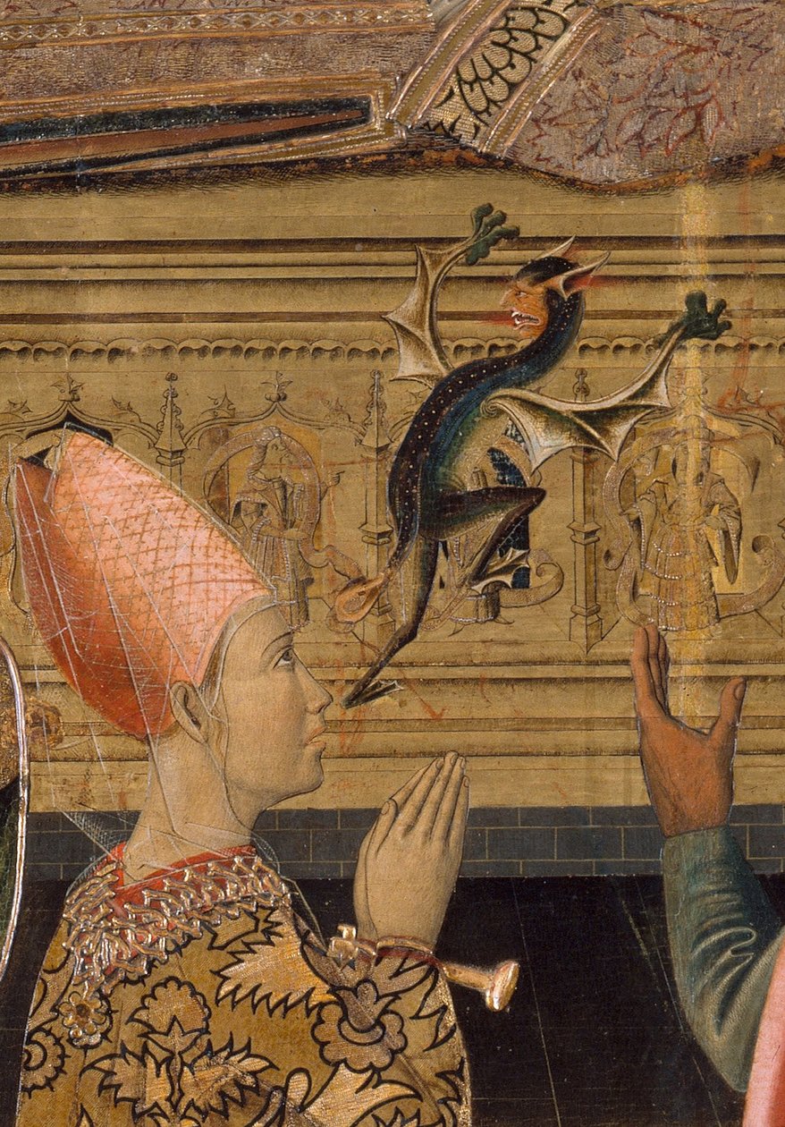 Prinsessa Eudoxia ennen Saint Stephenin hautaa tekijältä Vergós Family