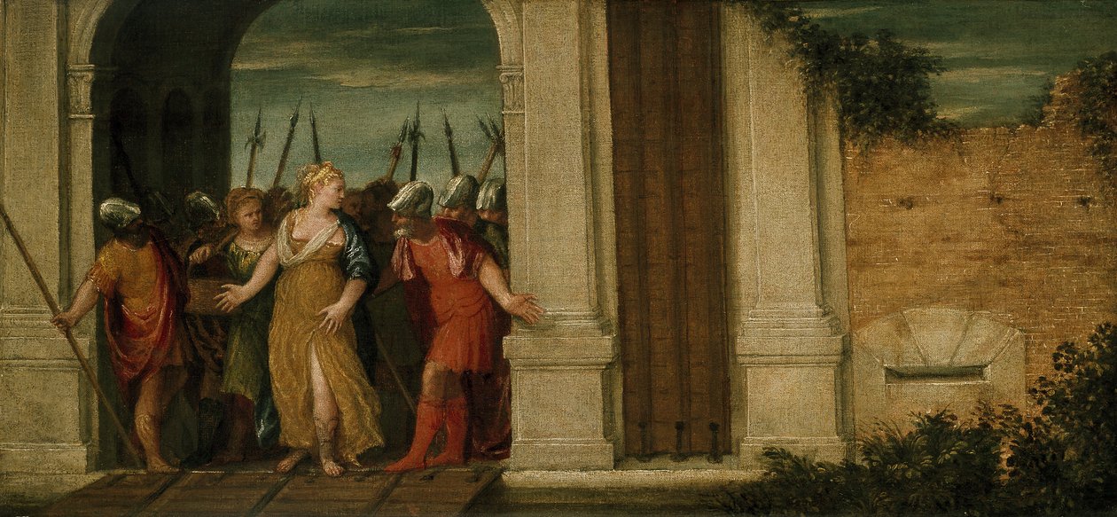 Juditti lähtee Bethuliasta tekijältä Paolo Veronese