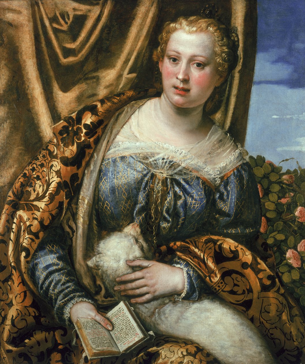 Lady tai St. Agnes tekijältä Paolo Veronese