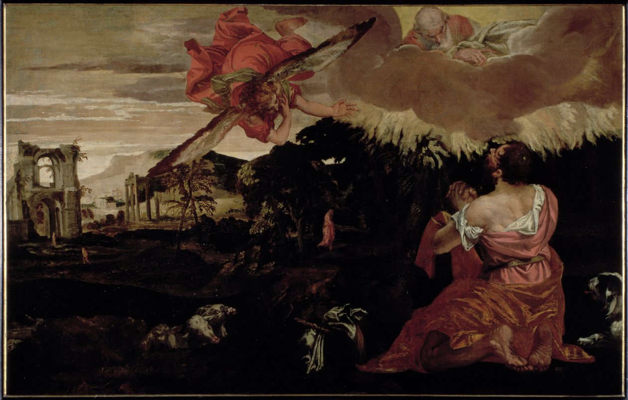 Mooses ja palava pensas tekijältä Paolo Veronese