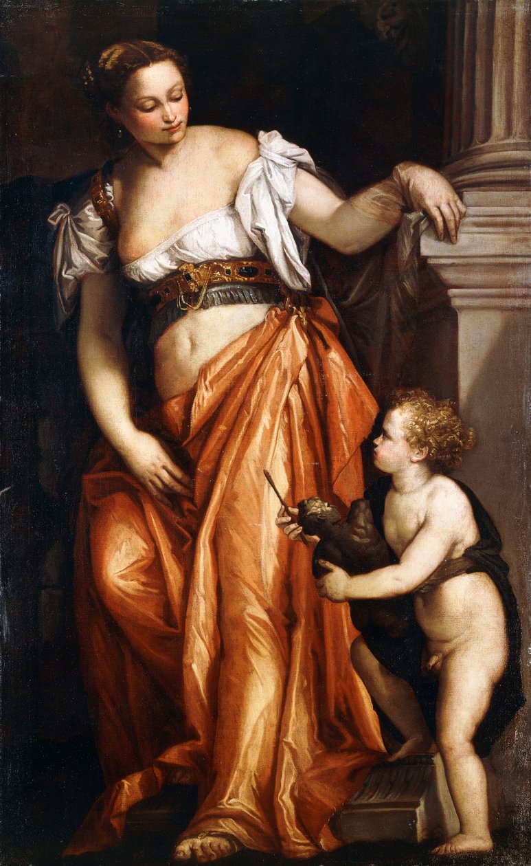 Veistoksen personifikaatio, n. 1557-1559 tekijältä Veronese