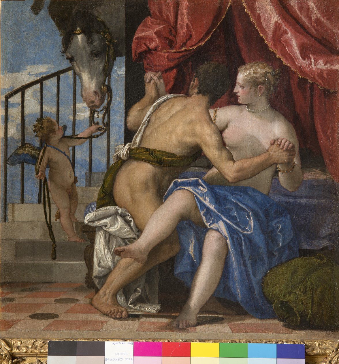 Venus ja Mars, n. 1575-80 tekijältä Veronese