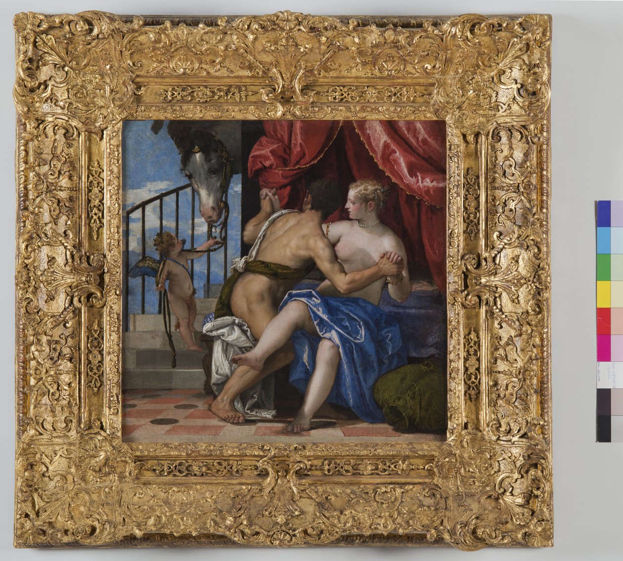 Venus ja Mars, n. 1575-80 tekijältä Veronese