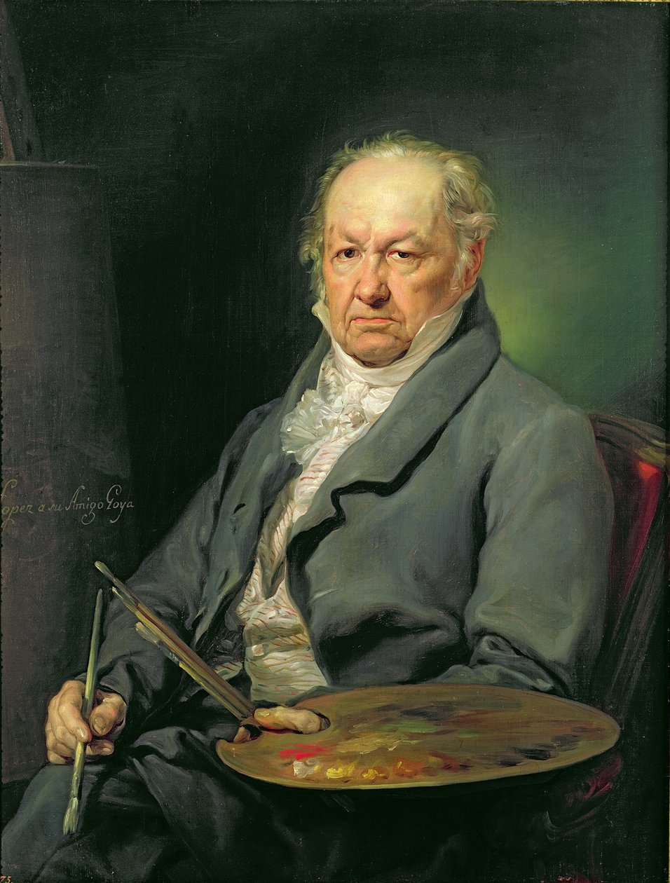 Francisco Jose de Goya, 1826 tekijältä Vicente Lopez y Portana
