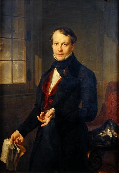 Aaron Vailin (1796-1878) muotokuva n. 1845 (katso pari kohdasta 149723) tekijältä Vicente Lopez y Portana