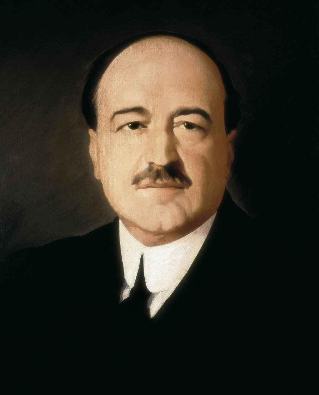 Muotokuva Vicente BLASCO IBANEZ (1867-1928), espanjalainen kirjailija, toimittaja ja poliitikko (öljy kankaalle) tekijältä Vicente Blasco Ibanez