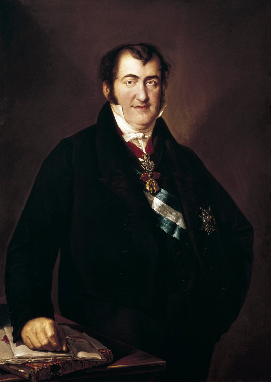 "Ferdinand VII:n muotokuva (Fernando VII Espanjasta tekijältä Vicente Lopez y Portana
