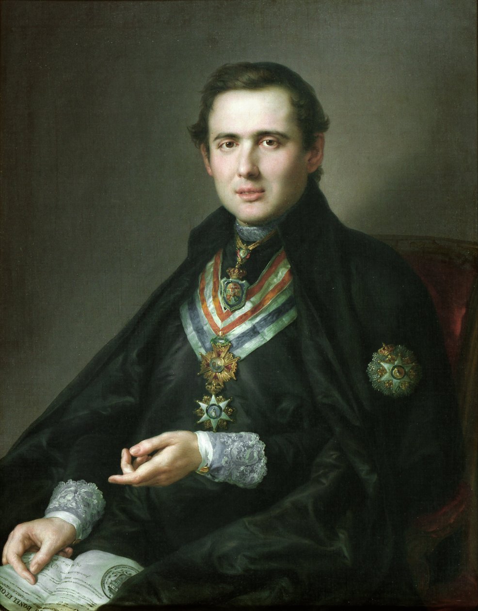 Juan Gutiérrez de León, Leon Pappi tekijältä Vicente López Portaña