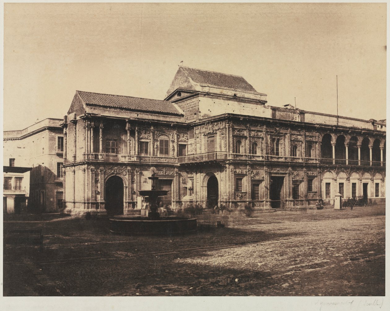 Townhall, Sevilla, 1853. tekijältä Vicomte Joseph Vigier