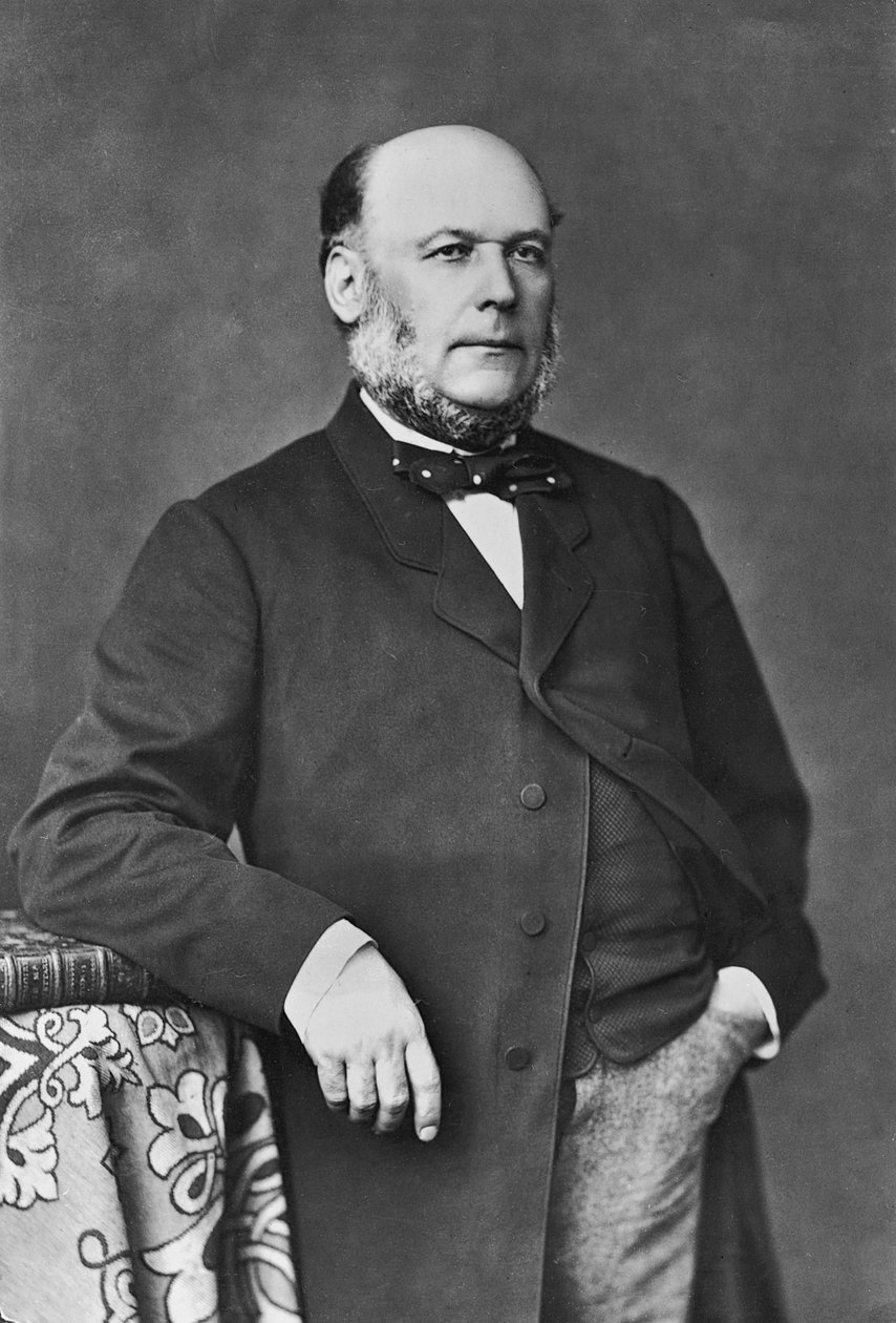 Muotokuva Francois-Judith-Paul Grévystä, joka tunnetaan nimellä Jules Grévy, n. 1860 tekijältä Victor Franck