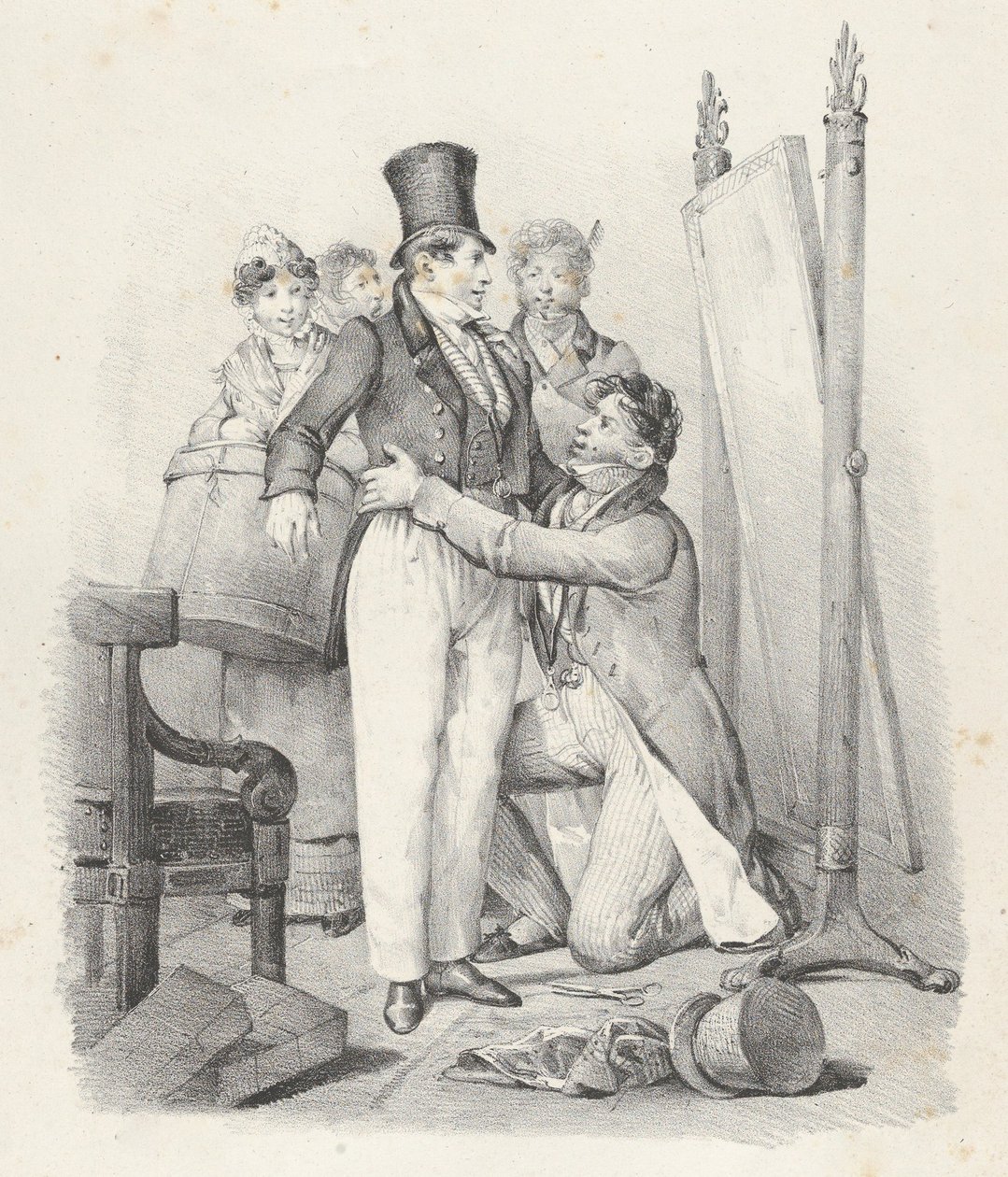 Kap. II: En enää tunnista itseäni En enää tunnista itseäni, 1824. tekijältä Victor Adam