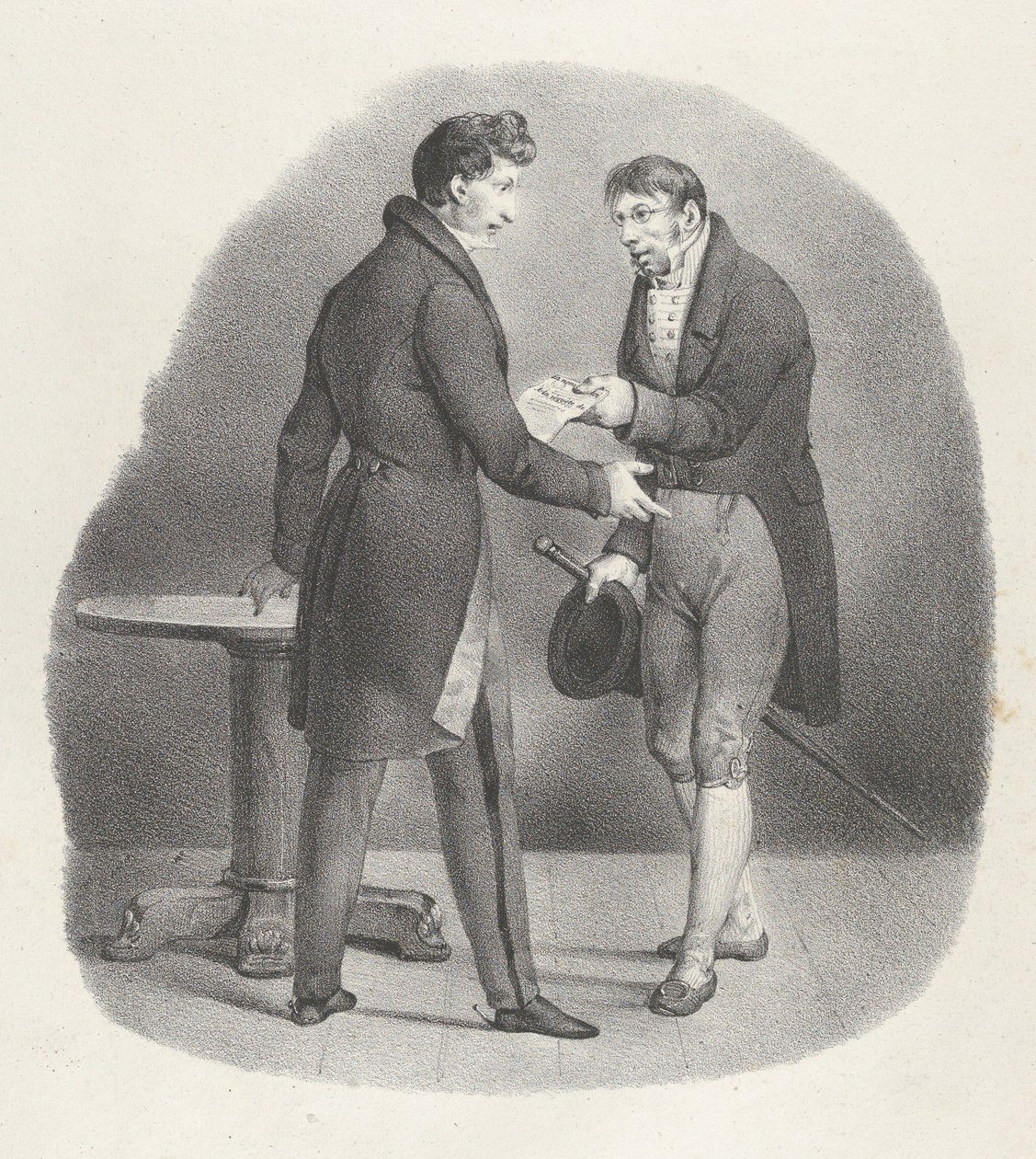 Kap. XII: Tiesin sen, ajattelin niin paljon, 1824. tekijältä Victor Adam