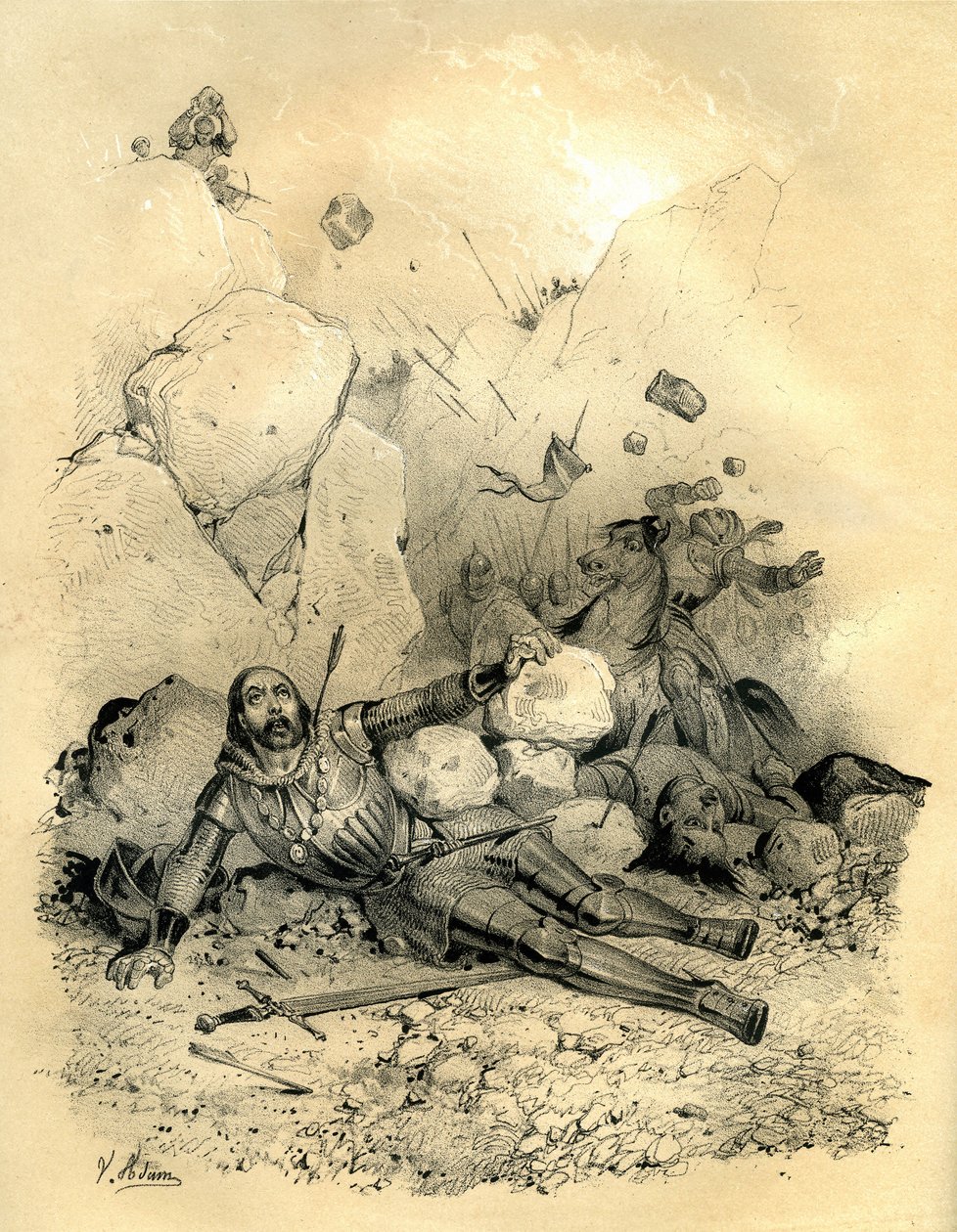 Roland, Bretagnen marssin kreivi, kuoli vaskien (baskien) osaston toimesta vuonna 778 Ronceveaux