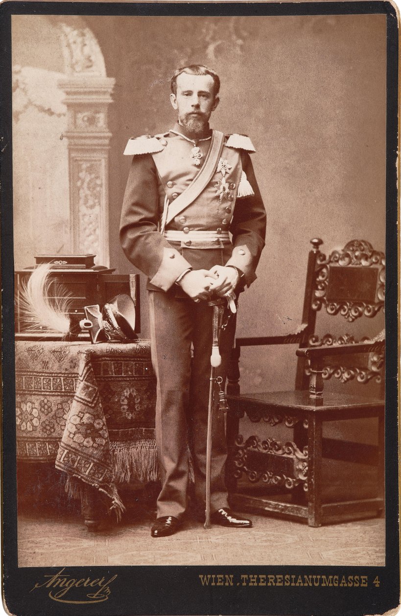 Rudolf, Itävallan kruununprinssi 1858-1889, noin 1885. tekijältä Victor Angerer