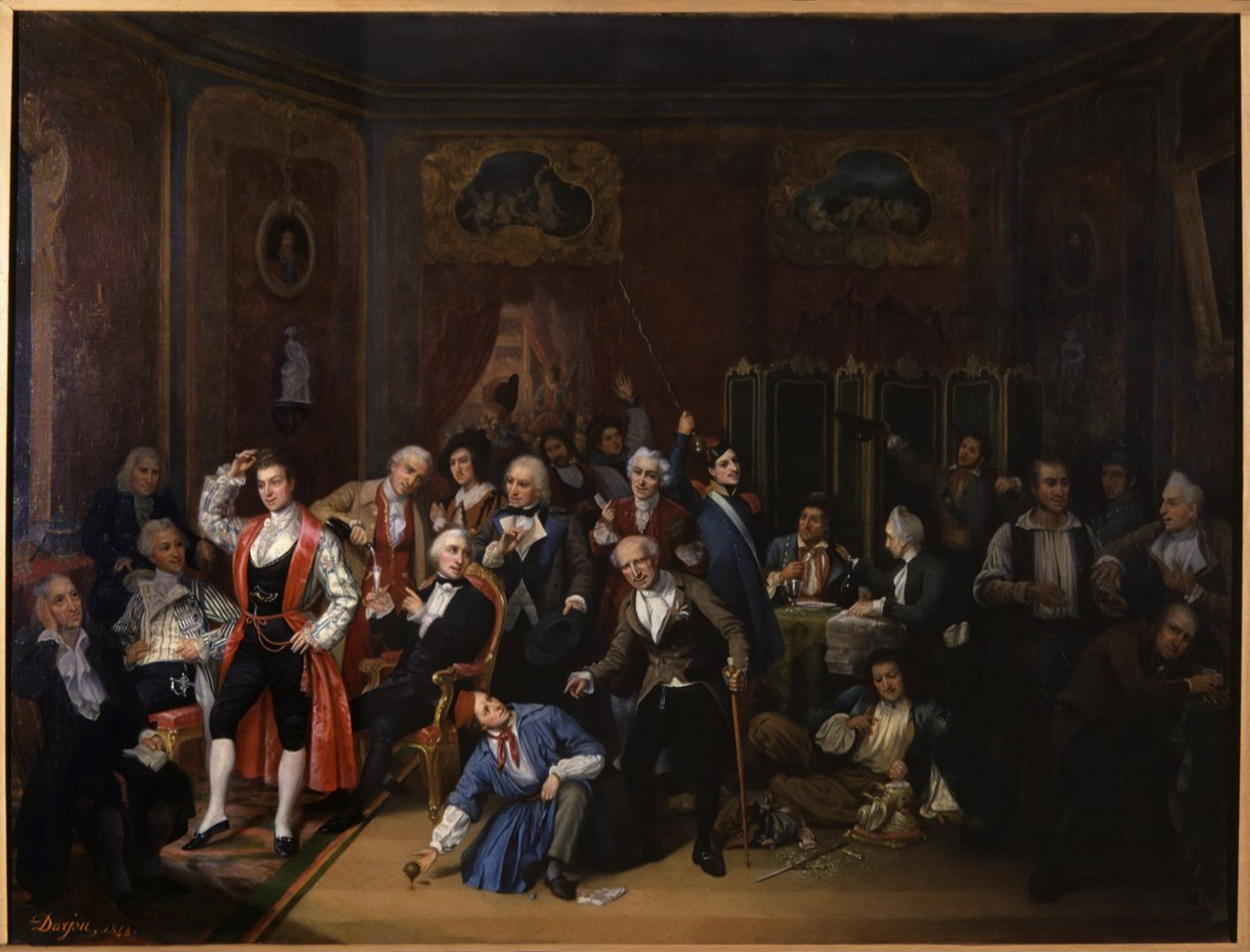 Hugues Bouffe Theatre des Varietes -teatterin loungessa tekijältä Victor Darjou