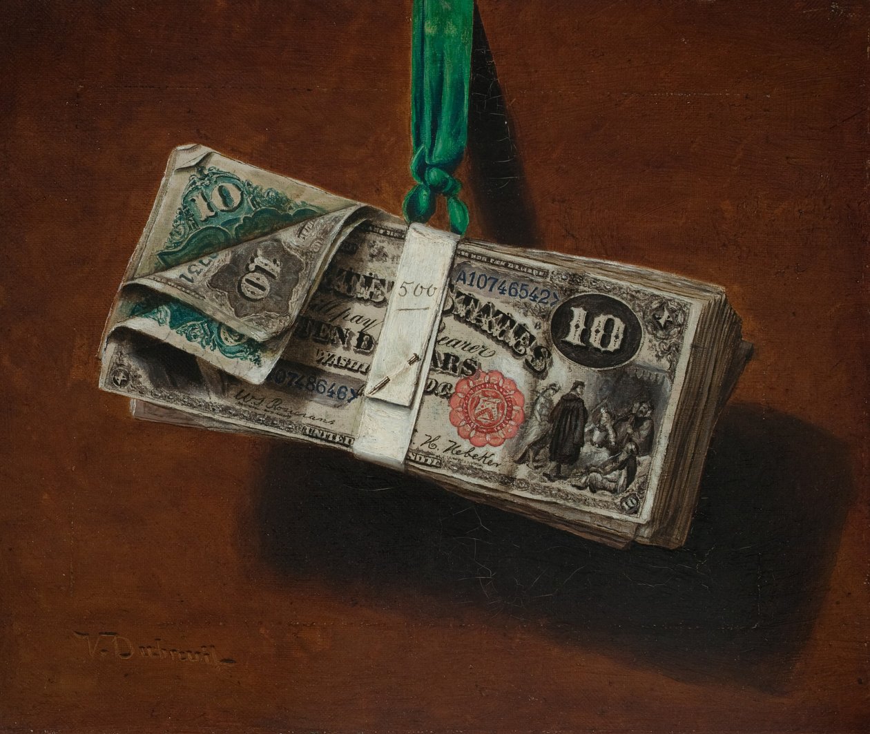Take One, Purse for the Sprinters, n. 1886 (öljy kankaalle) tekijältä Victor Dubreuil