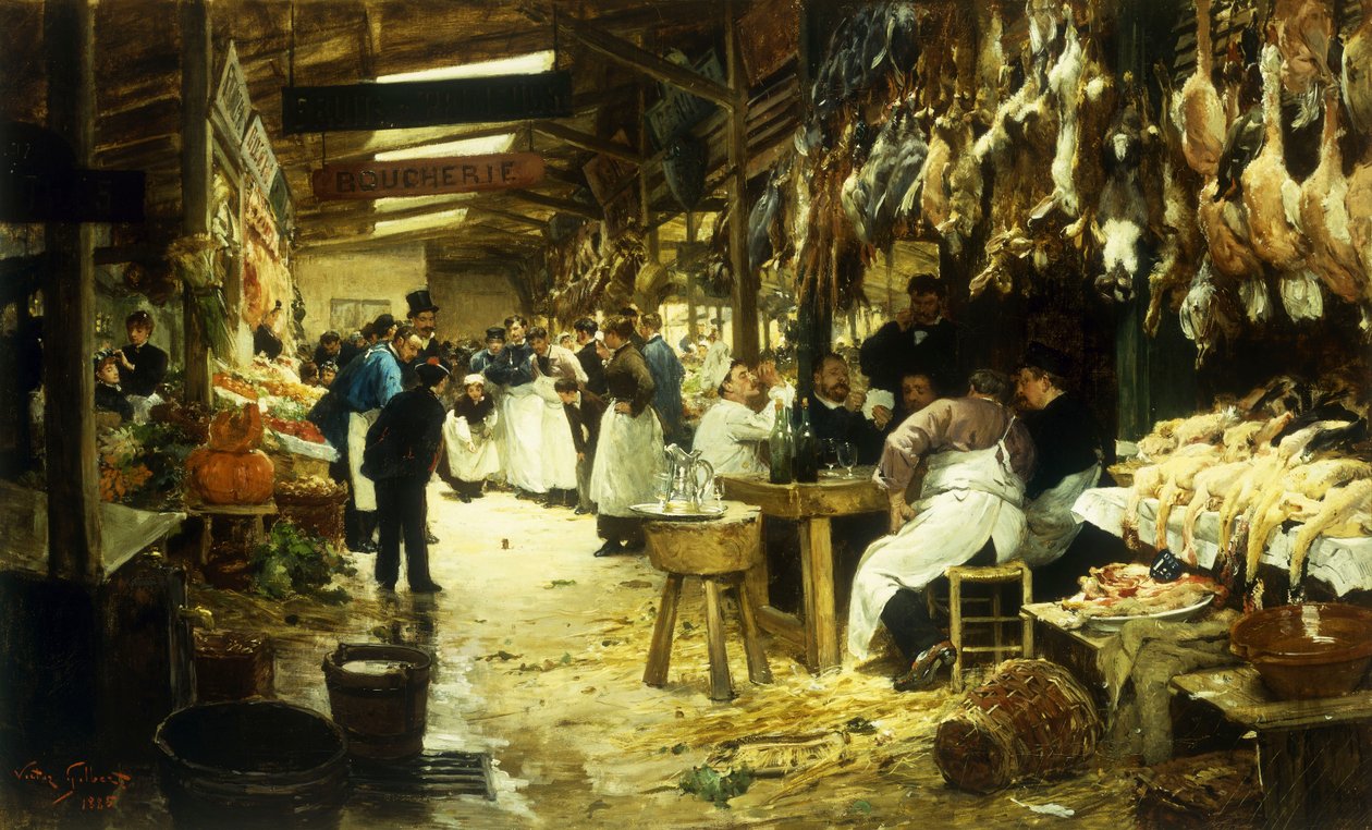 Tori, 1885 tekijältä Victor Gabriel Gilbert