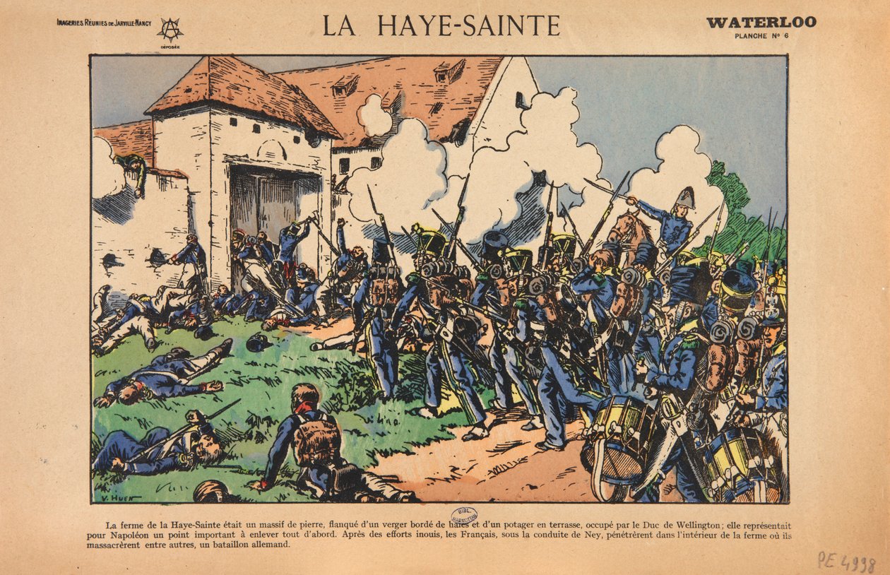 La Haye-Sainte, Waterloo, noin 1920 tekijältä Victor Huen