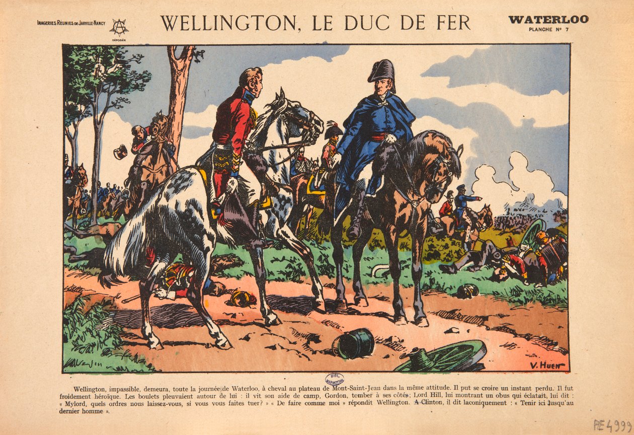 Wellington, rautaherttua, n. 1920 tekijältä Victor Huen