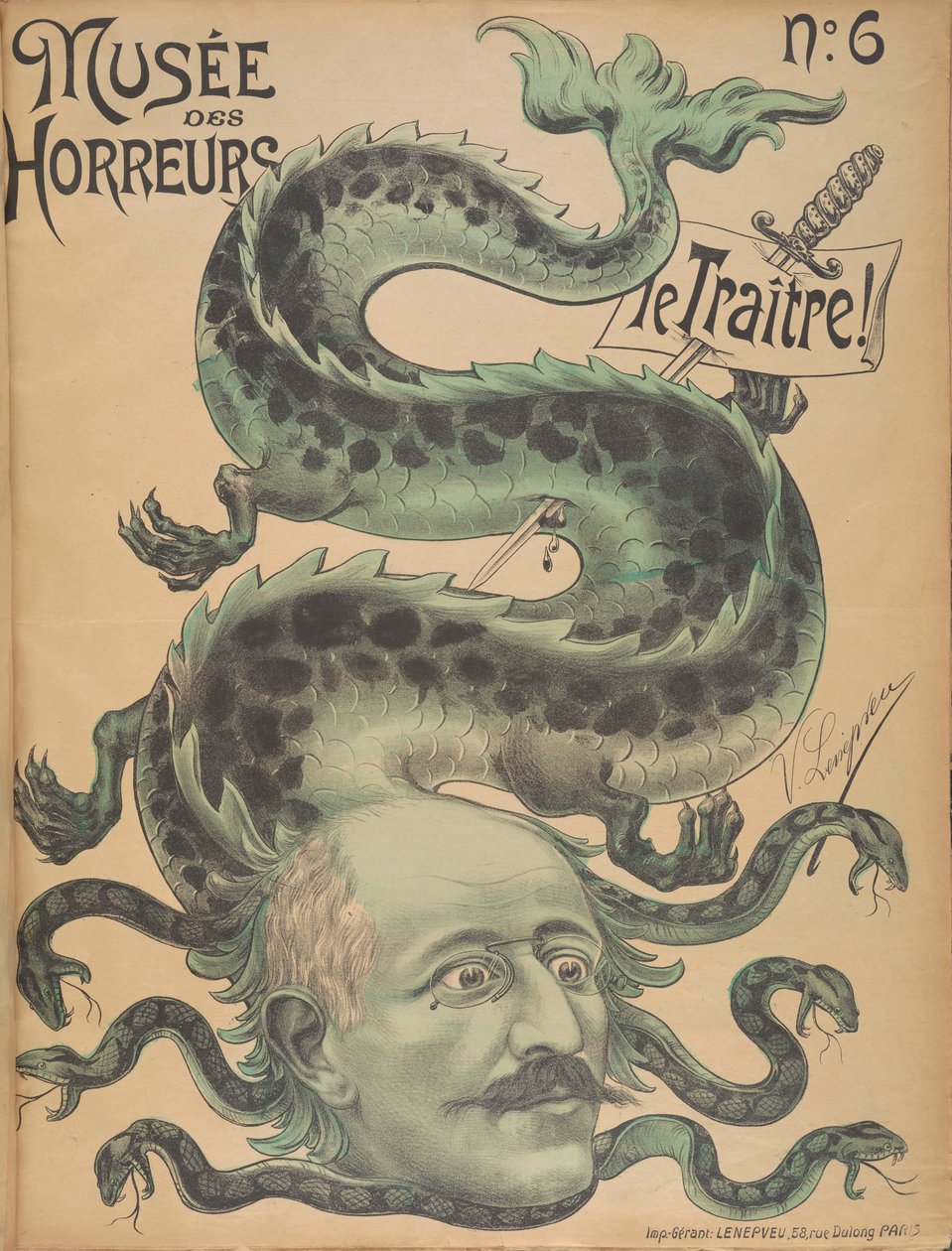 Kauhumuseo Kauhujen galleria: Alfred Dreyfus, 1899. tekijältä Victor Lenepveu
