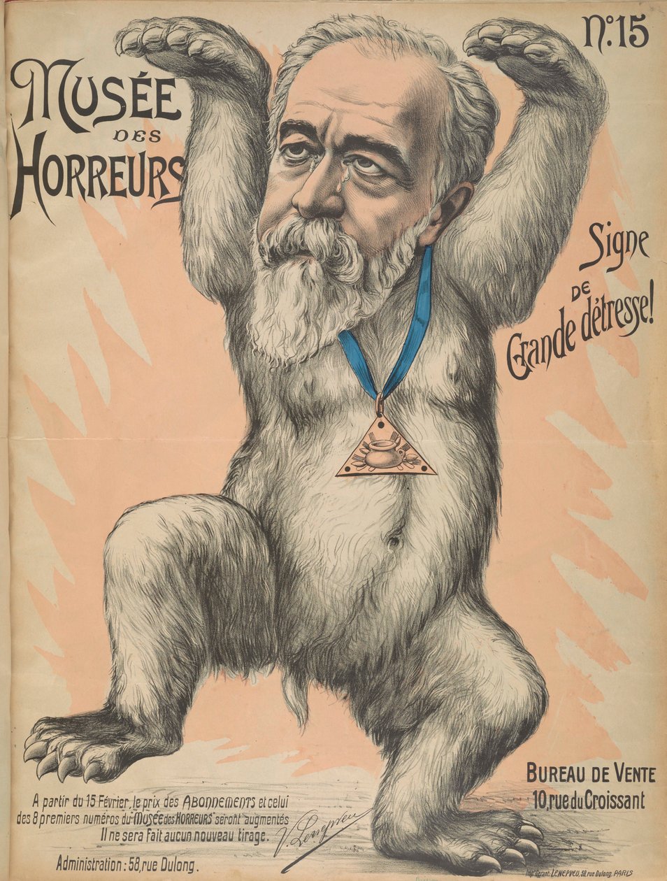 Kauhumuseo Kauhujen galleria: Henri Brisson, 1899. tekijältä Victor Lenepveu