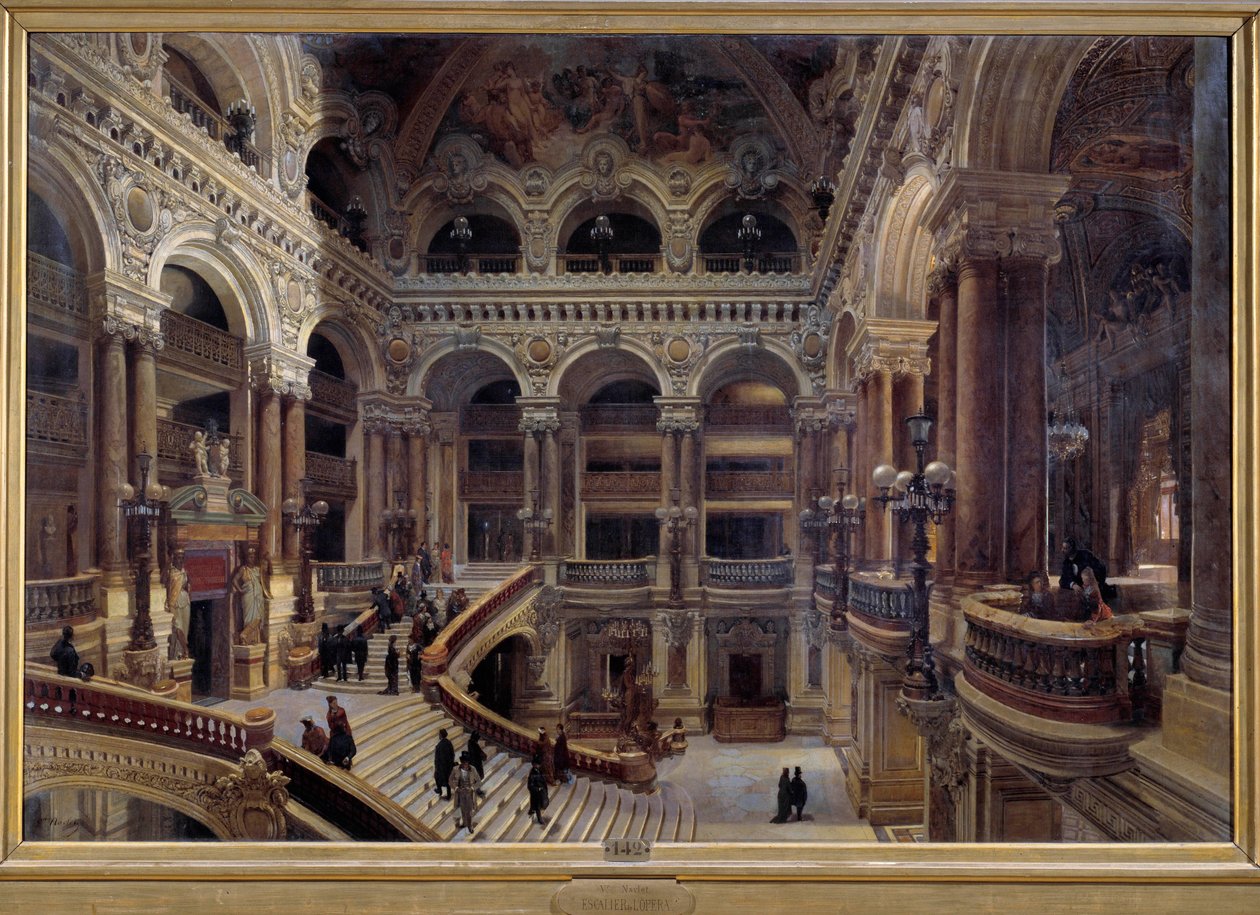 Pariisin oopperan avajaiset 1880 Victor Navlet