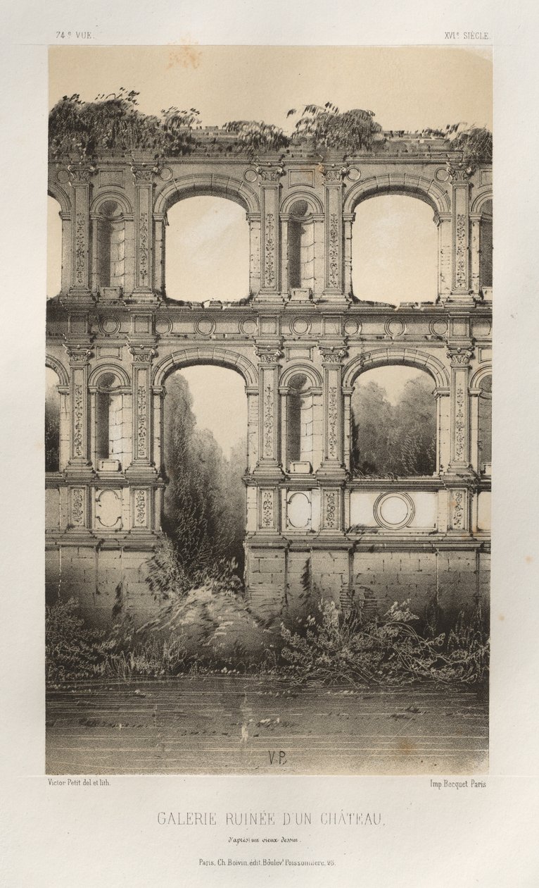 ...pl. 74, Galerie Ruine D