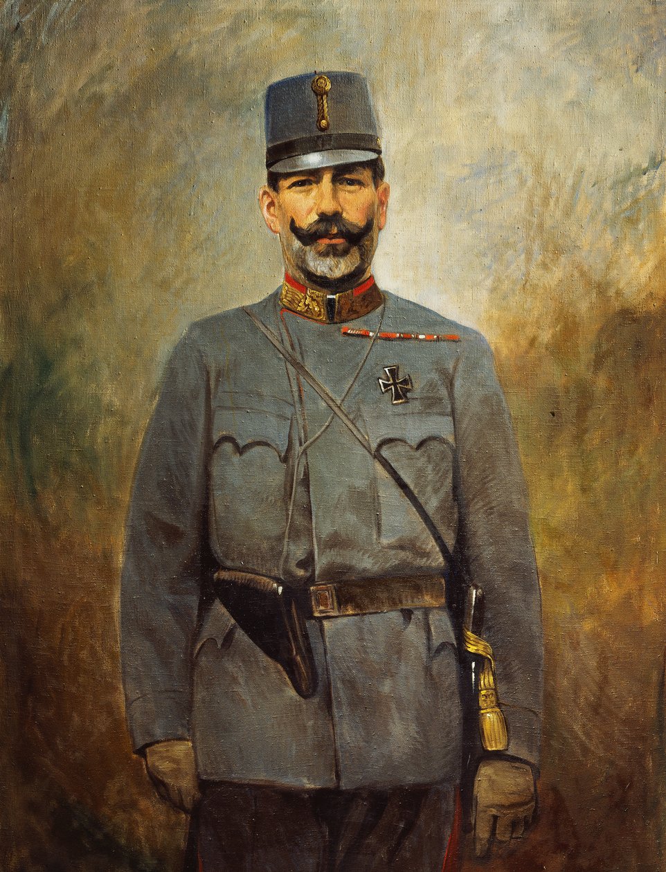 Itävallan arkkiherttua Eugen, n. 1916 (öljy kankaalle) tekijältä Vienna Nedomansky Studio