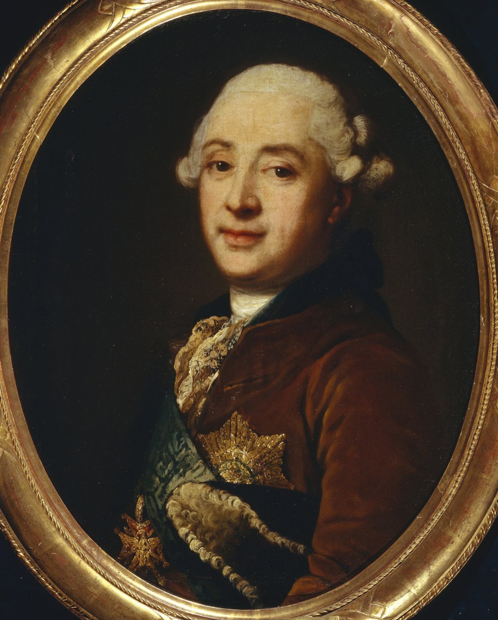 Varakansleri prinssi Aleksandr Mihailovitš Golitsynin muotokuva 1723-1807, 1764 tekijältä Vigilius Erichsen