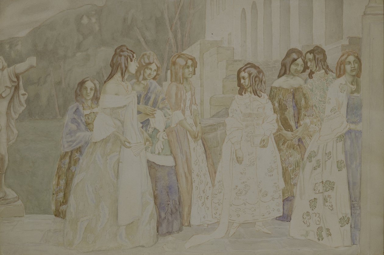 Requiem, 1905 tekijältä Viktor Elpidiforovich Borisov Musatov