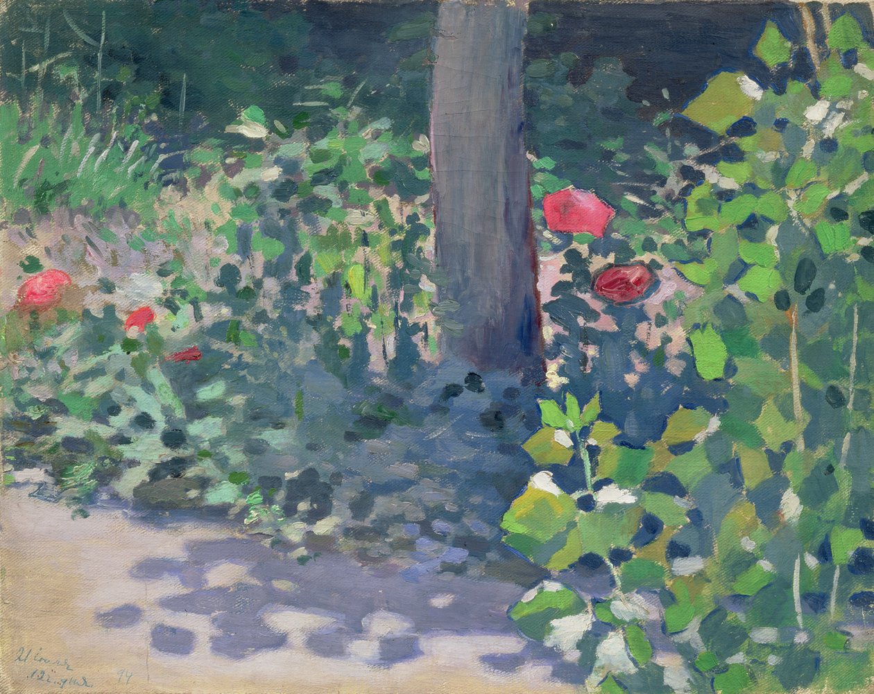 Tutkimus unikkoista puutarhassa, 1894 tekijältä Viktor Elpidiforovich Borisov Musatov