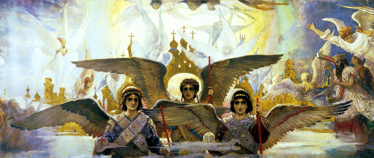 Ennen paratiioita, Keskiosa, 1885-1896. tekijältä Viktor Mikhaylovich Vasnetsov