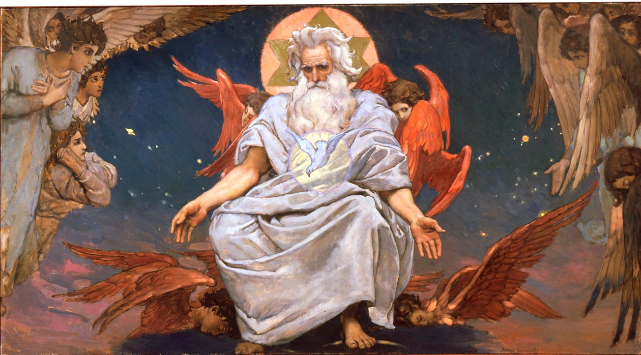 Isä Jumala, 1885-1896. tekijältä Viktor Mikhaylovich Vasnetsov