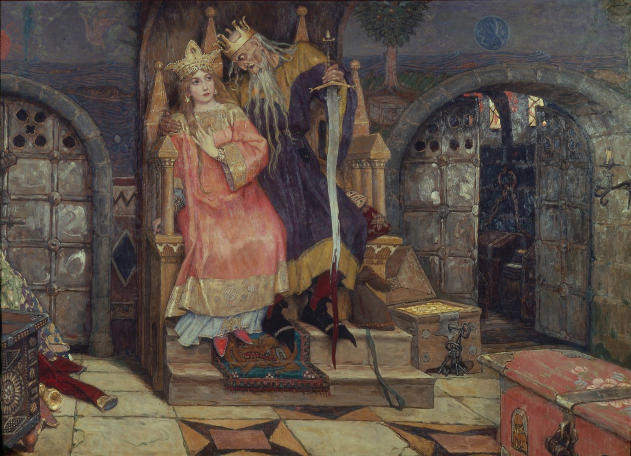 Koschei Kuolematon, 1917-1926 tekijältä Viktor Mikhaylovich Vasnetsov