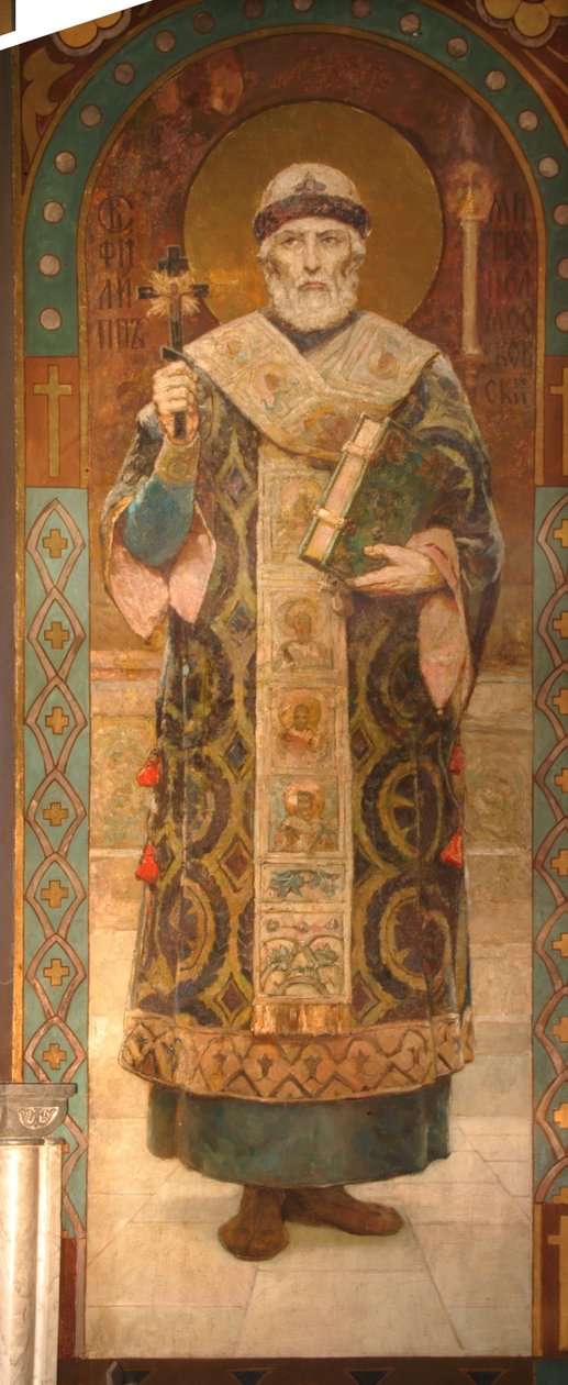 Pyhä Philip, Moskovan metropoliitti, 1885-1896 tekijältä Viktor Mikhaylovich Vasnetsov