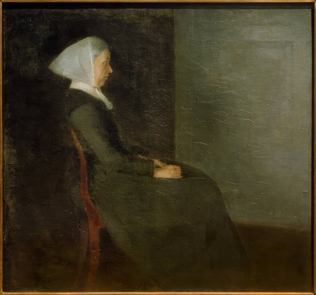 Mutter des Künstlers tekijältä Vilhelm Hammershoi