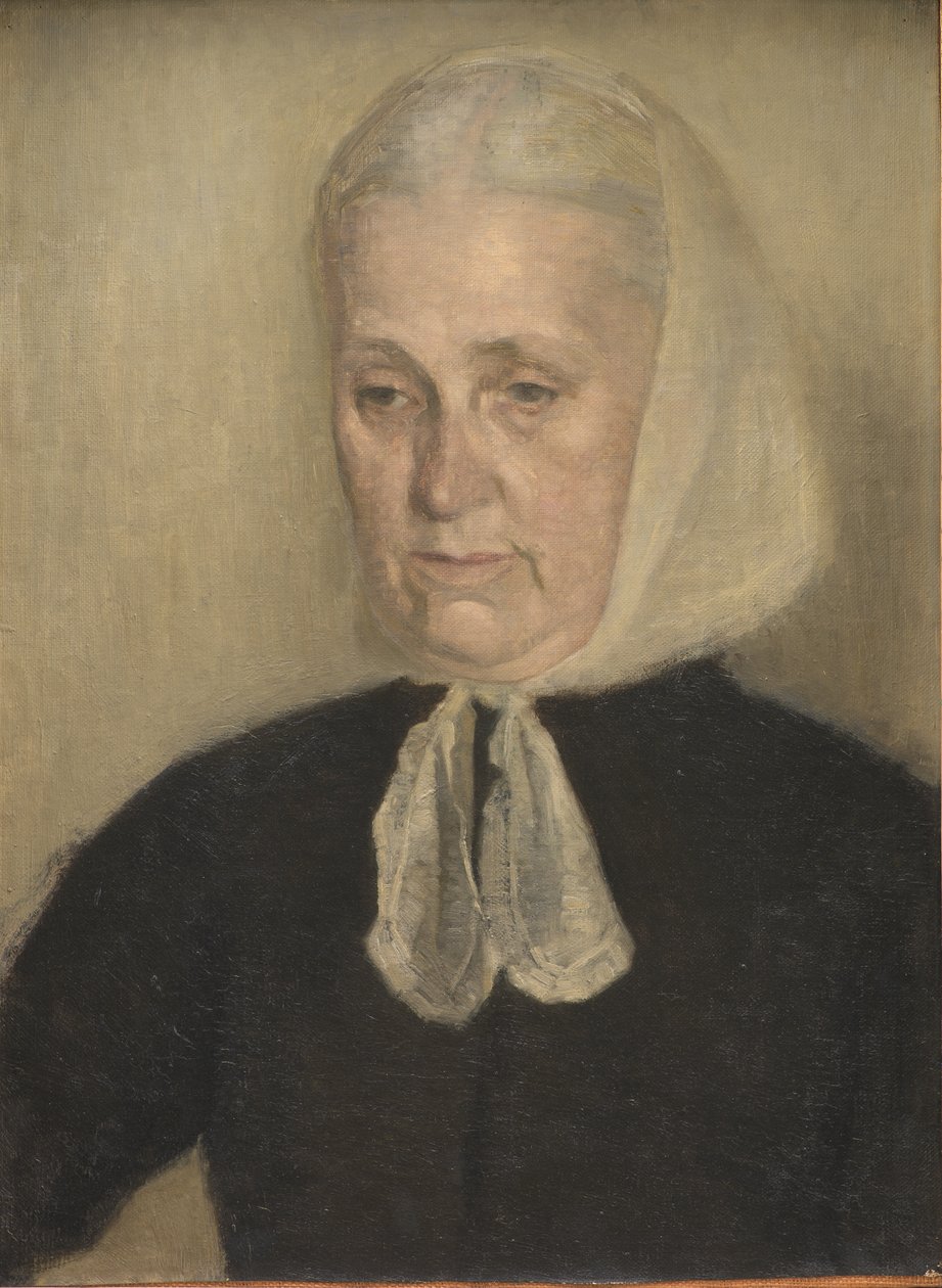 Frederikke Amalie Hammershøi, os Rentzmann, taiteilijan äiti tekijältä Vilhelm Hammershøi