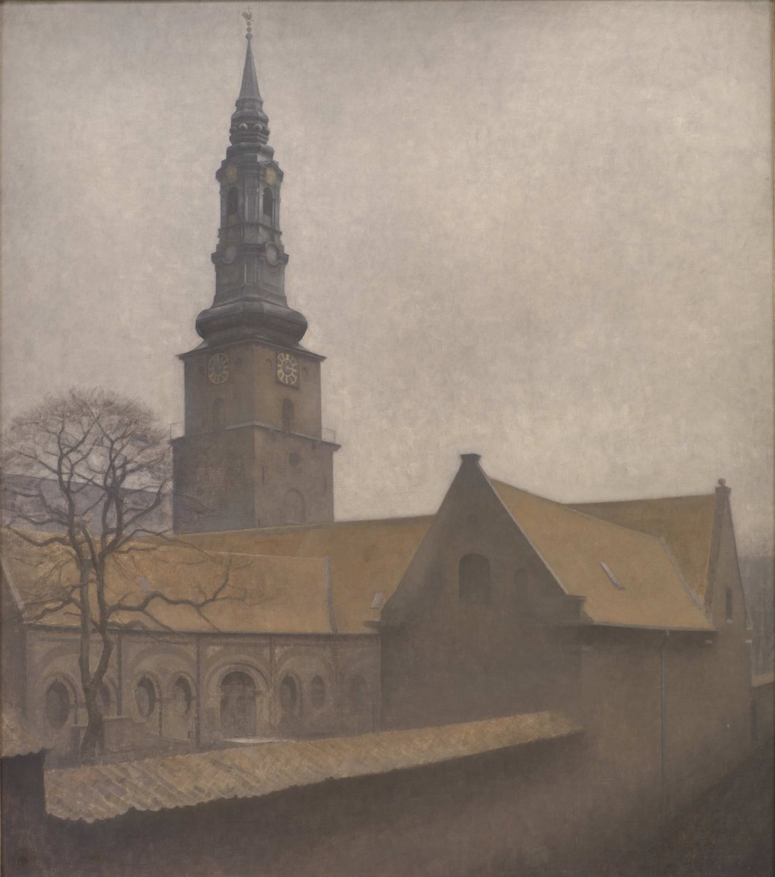 Pyhän Petrin kirkko, Kööpenhamina, 1906. tekijältä Vilhelm Hammershøi