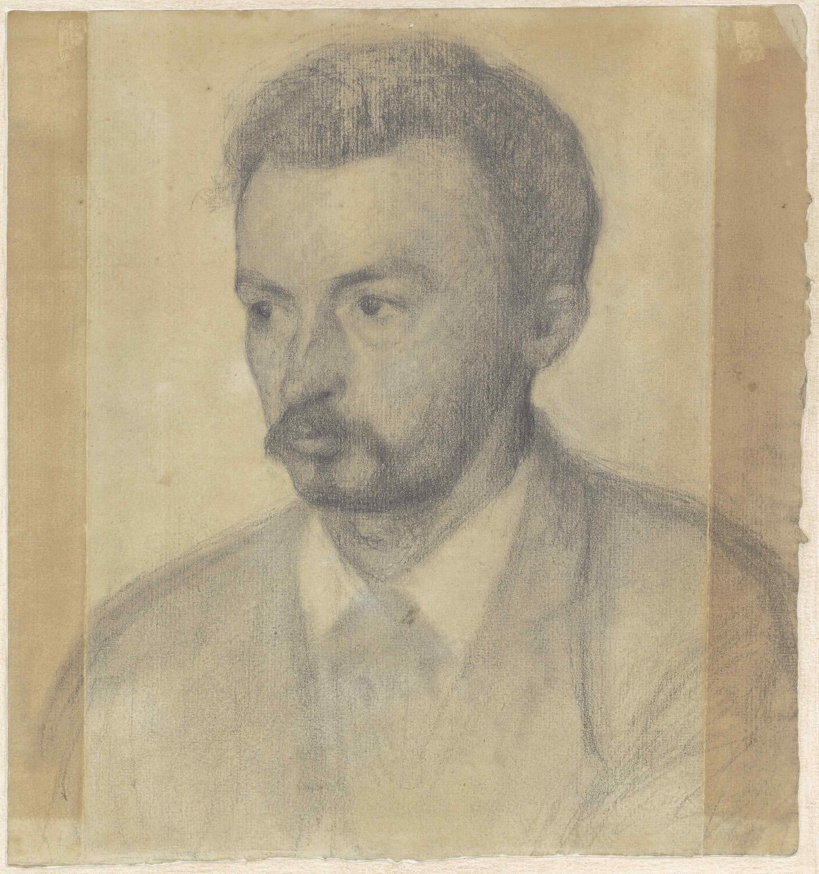 Omakuva, 1895. tekijältä Vilhelm Hammershøi