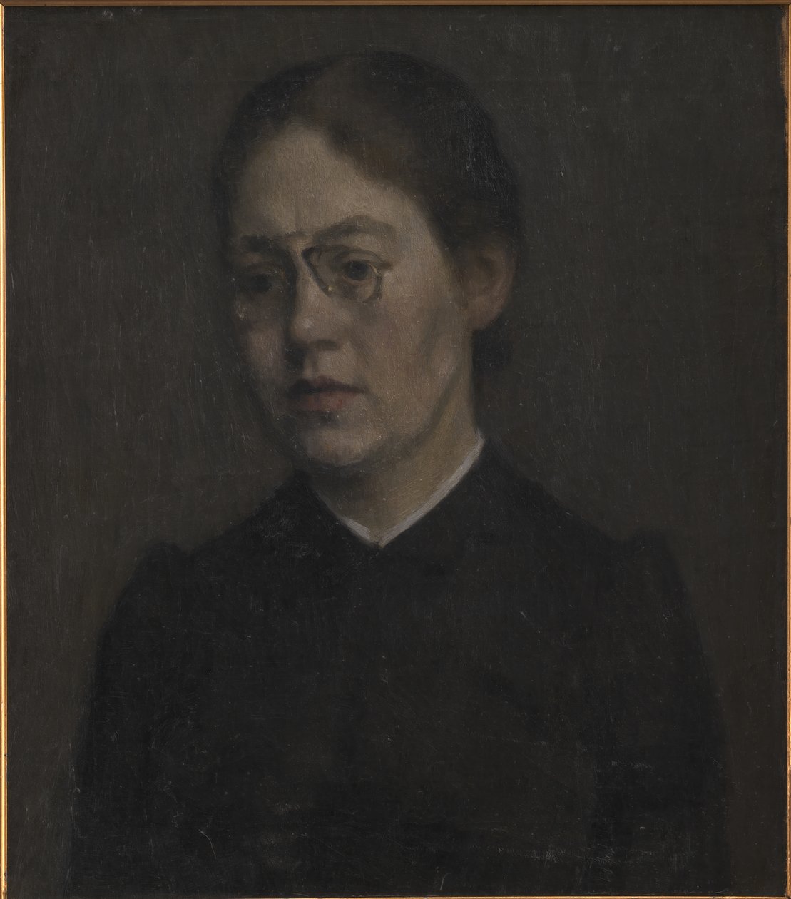 Taidemaalari Elisabeth Wandel tekijältä Vilhelm Hammershøi