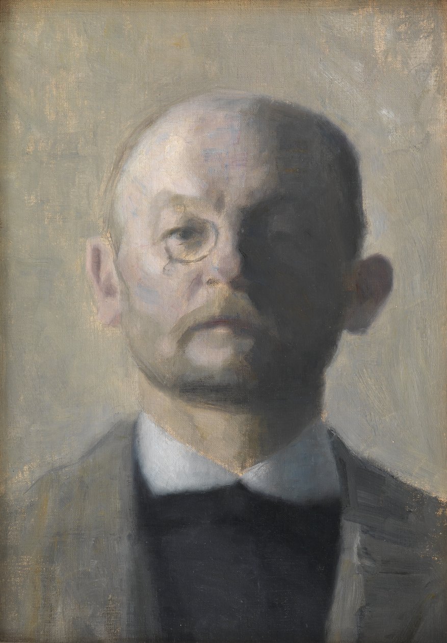 Taidemaalari Kristian Zahrtmann tekijältä Vilhelm Hammershøi