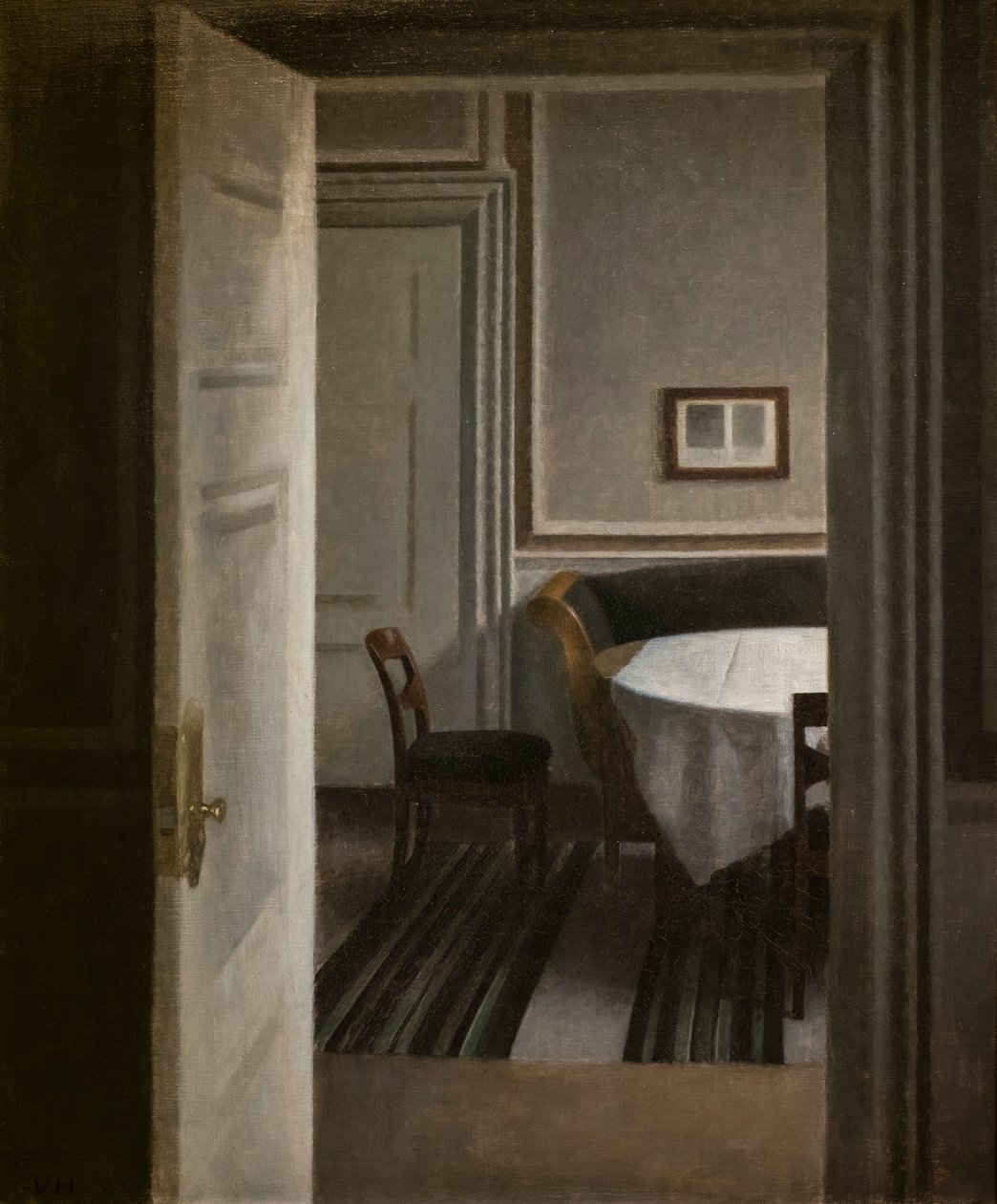 Sisustus, Strandgade 30 tekijältä Vilhelm Hammershoi