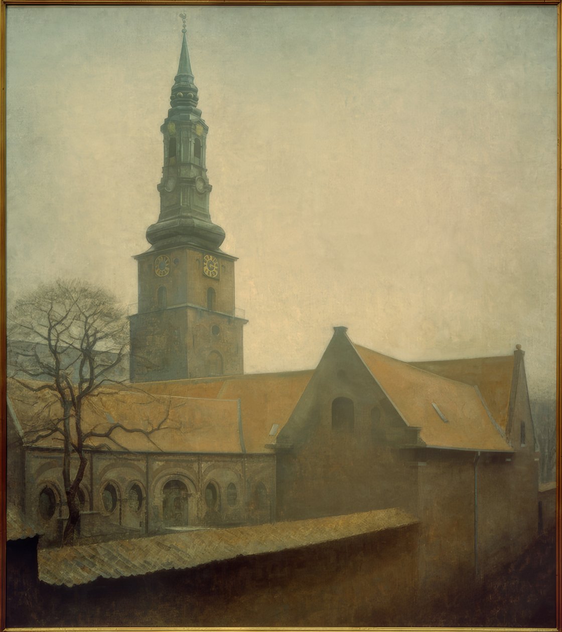 Petrin kirkko tekijältä Vilhelm Hammershoi