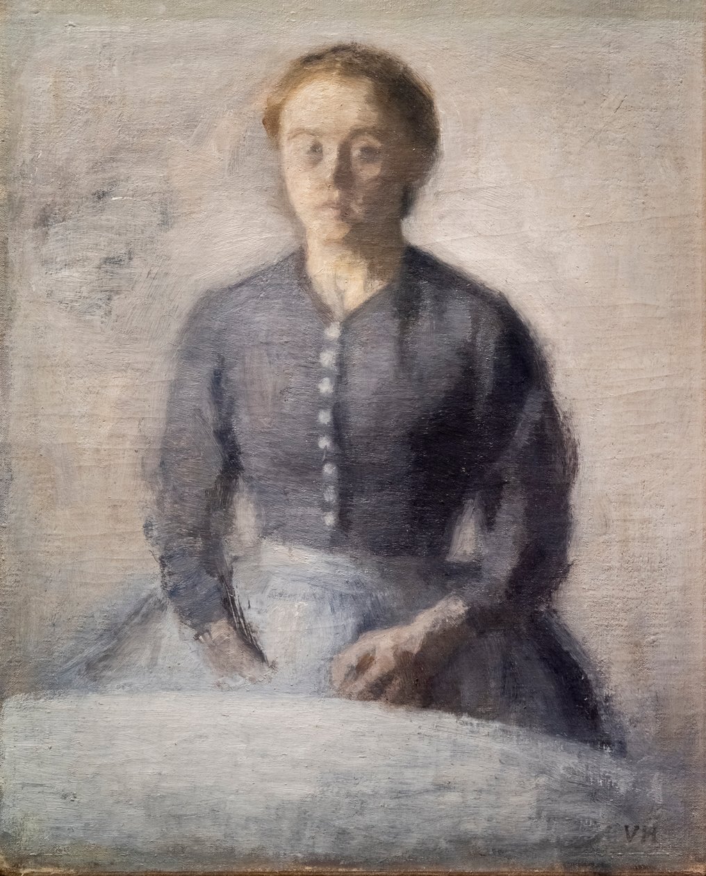 Idan muotokuva tekijältä Vilhelm Hammershoi